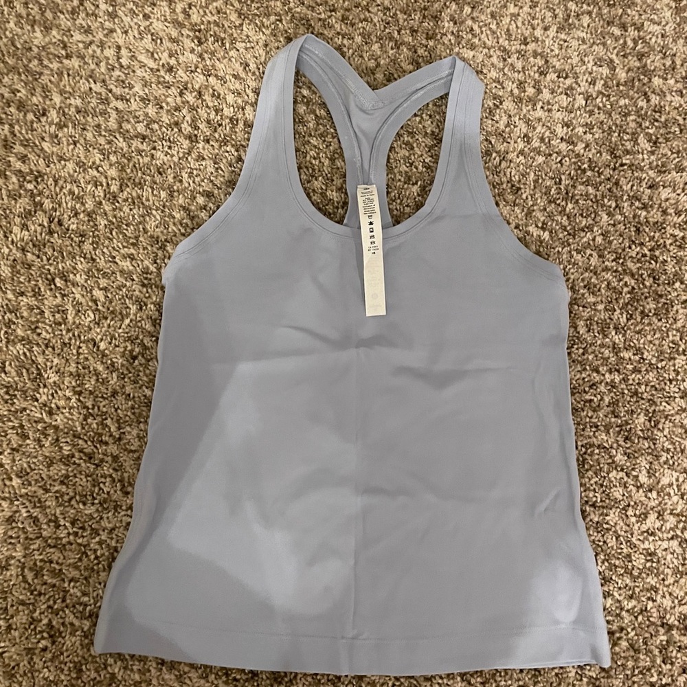Cool Racerback Crop Tank - Picture 2 of 4